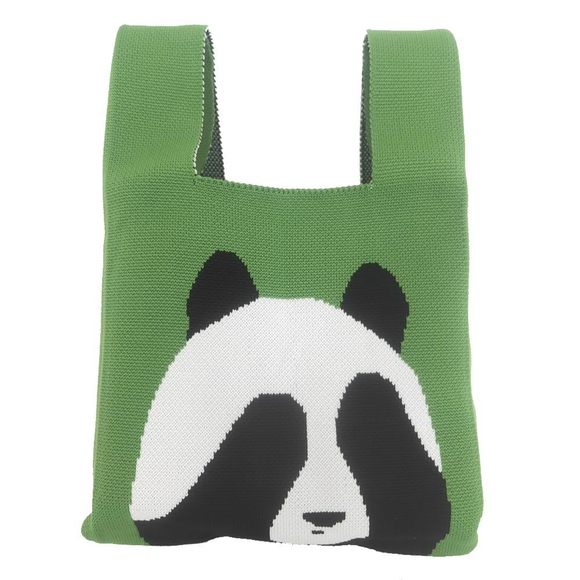 Cute Tote Bag Mini Handbag Knot Bag Handbags Mini Tote Purse Panda c: - Picture 1 of 4